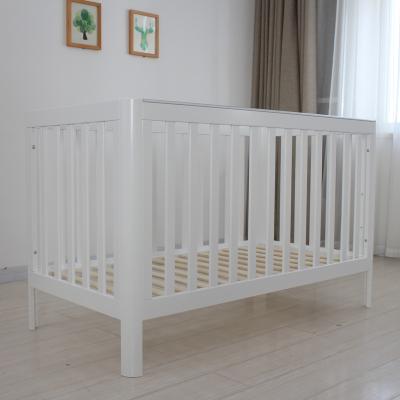 China 2022 New Design Multifunctional Wooden Cot EN716 Standard Baby Crib for sale