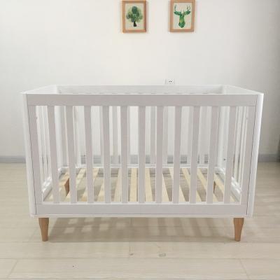 China Multifunctional Wooden Cot Baby Furniture Manufacturer Exclusive Design Baby Cradle Bed for sale