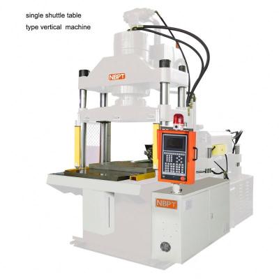 China VERTICAL single type vertical shuttle table plastic injection molding machine for sale