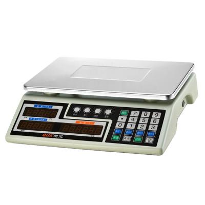 China Shops QUA 30KG electronic cattle digital weighing price computing scale for sale