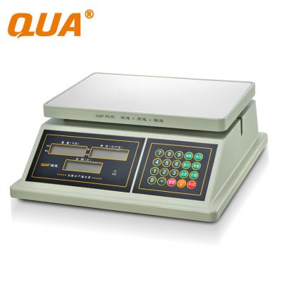 China ABS + New Type Waterproof 30Kg Digital Stainless Steel QUA Weighing Scale for sale