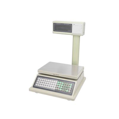 China Tcs Digital Electronic Price Weigh Platform Scale Precision 30 Kg Waterproof Printing Scale for sale