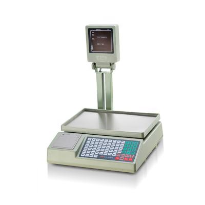 China High Accuracy Electronic Balance Price Scale Label Barcode Printing 807 for sale