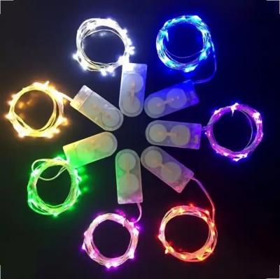 China Diy Cr2032 Copper Wire Christmas Outdoor Garden Light Battery Operated Mini Micro Leds Fairy String Decorative Led Lights 10 for sale