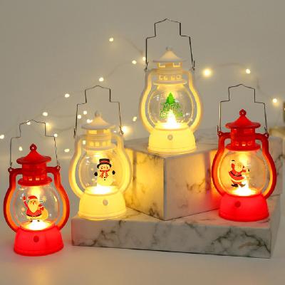 China Contemporary Children's Kindergarten Portable Gift Santa's Eve Christmas Pattern LED Light for sale