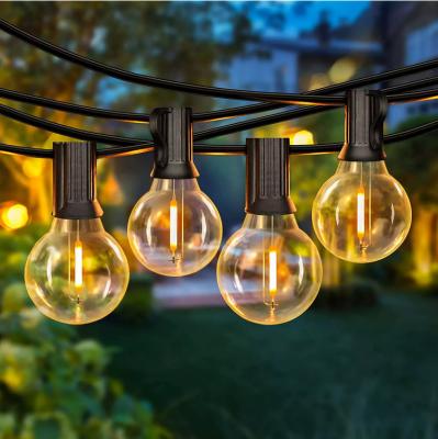 China String Bulb 25FT 50FT 100FT Globe G40 LED Ferry String Lights for Outdoor Wedding Party Patio Garden Decor Use Christmas Bulbs Light for sale