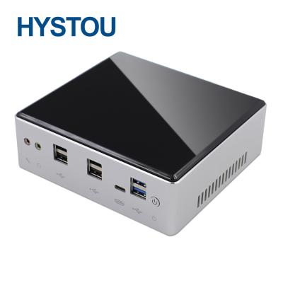 China For Game Hystou Dig CPU Core 8 Wire Game PC Ram Small Form Factor Computer I7 7820Hk I5 Mini Pc Gamer 4 for sale