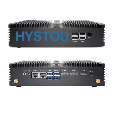 China For Hystou Industrial Computer I7 8550U Desktop Mini Pc Gaming Pc 12Gb OEM for sale