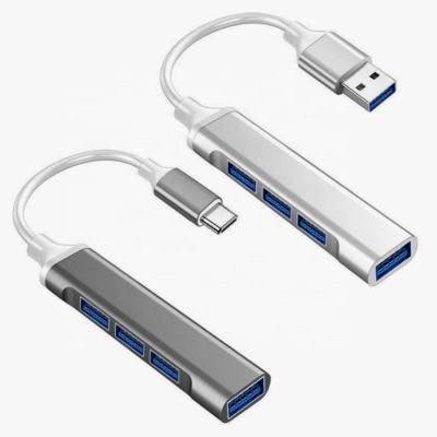 China 4 Port USB C HUB 3.0 Type C Adapter USB 3.1 OTG Docking Station For Xiaomi Lenovo Macbook Pro Air PC LH-01 for sale