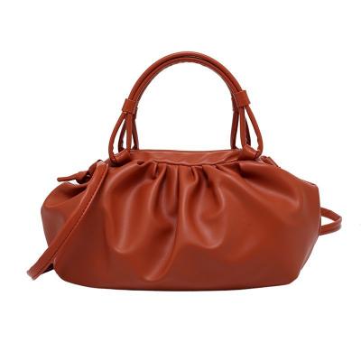 China Fashion ANMAI 2021 new fashionable Korean style women bag cross body bags single shoulder soft cloud bag for sale