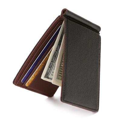 China ANMAI 2021New Wallet PU Card Bag Men's Wallet Waterproof Leather Multifunctional Card Cover Customization Wallet for sale