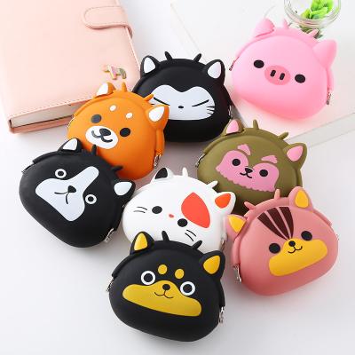 China Fashion students invent fashion cheap wallet small purse newcomer silicone purse for sale