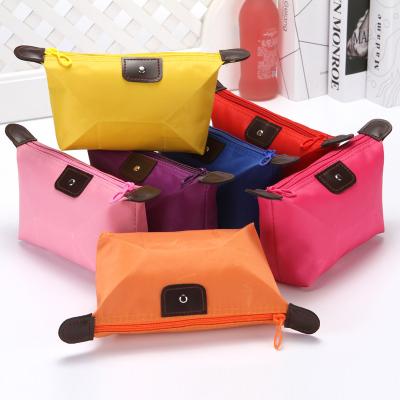 China Wholesale Fashion Women Travel Makeup Bag Polyester Cosmetic Bag Soft Portable Makeup Bag for sale