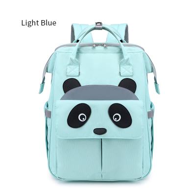 China With USB Design Waterproof Diaper Mom Bags Reusable Wet Portable 3 in 1 Baby Sleep Diaper Bag Backpack with Changing Station for sale