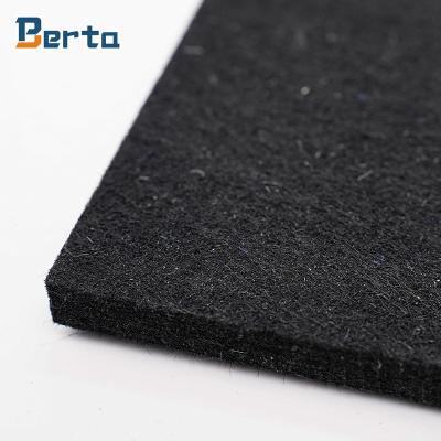 China Highly Effective Sound Absorption 9mm Soundproof Panels Eco - Friendly PET Felt for sale