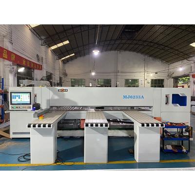 China ZICAR Computer Control Woodworking Horizontal Automatic Sliding Table Panel Saw CNC Beam Saw Panel Cutting Machine For Furniture Cabinet for sale