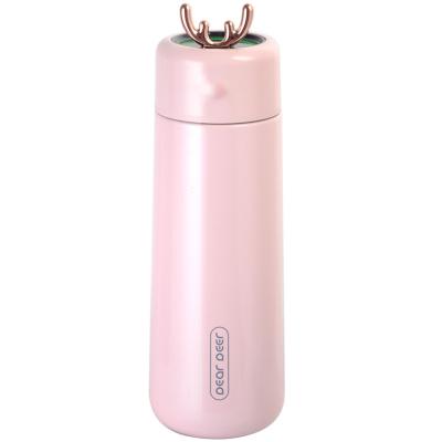 China Viable Creative Temperature Display Vacuum Free Insulated Vacuum Thermos Wholesale Custom Smart Stainless Steel Water Bottle for sale