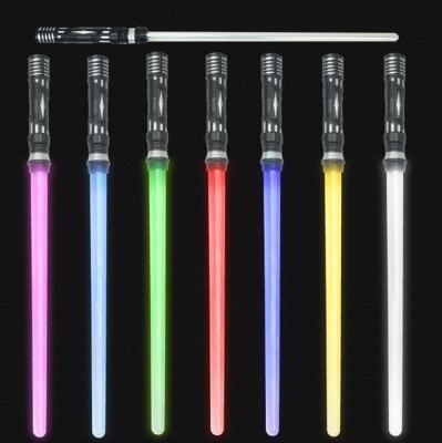 China 2022 Module Hot Selling Light-saber Kids Cosplay Laser Flashing Led Sword Starwars Led Colorful Kids Toys Flashing Light Saber for sale