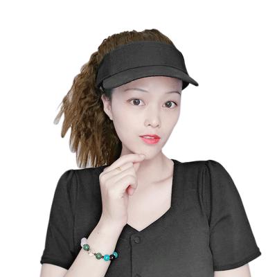 China Empty Curly Curly Top Cap Wig Integrated Natural Curly Hair N Big Red Ponytail Full Headwear Cap Wig for sale