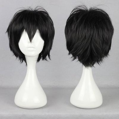 China Project-Seto Straight Short Kosuke Short Hair Anime Kagerou Cosplay Wigs For Halloween Costume Party Cosplay Wig for sale