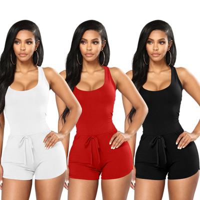 China 2020 Wholesale TOB Fashion One Piece Women's Bodycon Casual Overalls QUICK DRY Rompers Female AM685 for sale