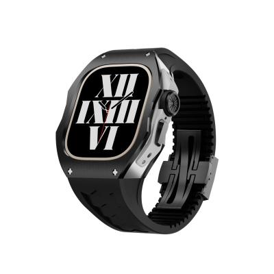 China Newest Fashionable Smart Watch Case For iwatch 49mm Ultra Titanium Case For Iwatch 49mm Apple Watch Luxury Ultra Case Watch Mod Kit for sale