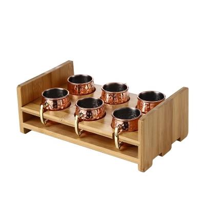 China Sustainable Hot Sale Food Safe Hammered Copper Mugs Moscow Mule Mugs For Bar Or Party for sale