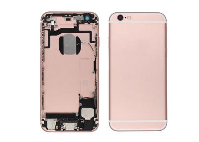 China Rosen-Gold-iPhone Wohnungs-Abdeckungsiphone 6s, das Ersatzteil mit SIM-Karten-Behälter unterbringt zu verkaufen