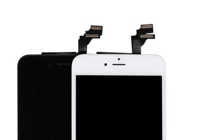 중국 까만 백색 휴대폰 6 깨지는 더하기 LCD 스크린 iphone6P Lcd 전시 화면 수치기 회의 보충 아니 판매용