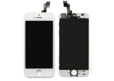 China piezas de reparación desbloqueadas pantalla LCD de la exhibición de Iphone 5s Lcd del iPhone 5S con el blanco original de IC en venta