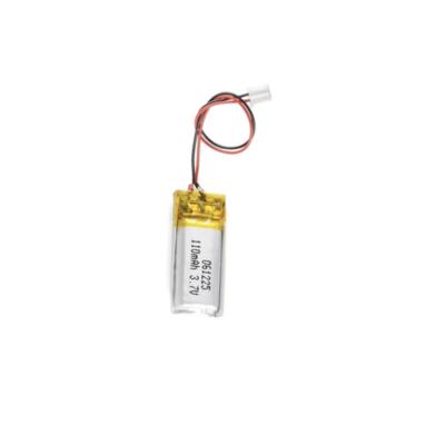 China Robot Polymer Lithium Ion Batteries - 3.7V 110mAh with Connector and PCM for Robot for sale