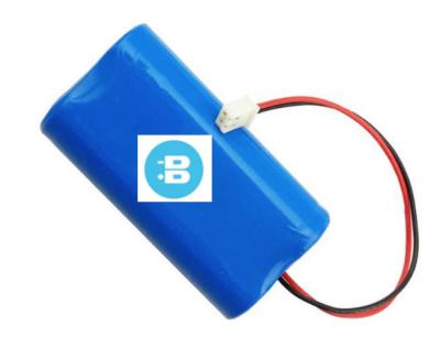 China High capacity 3.7V rate (19.24Wh, 2A) 5200mAh medical rechargeable 18650 lithium battery with PCB protection for sale