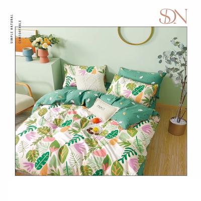 China Hot Cake Anti-static Woven Cotton Printed 200TC 100 Fabric For Bedding Set for sale