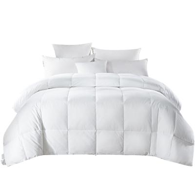 China Breathable Fast Delivery Custom Thick White Comforters Cotton 100% Natural Luxury Duvets for sale