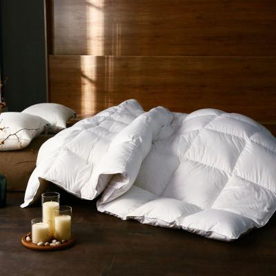 China Breathable Professional Design Cotton Fabric Soft Luxury Bedding Sets Quilted White Comforter for sale