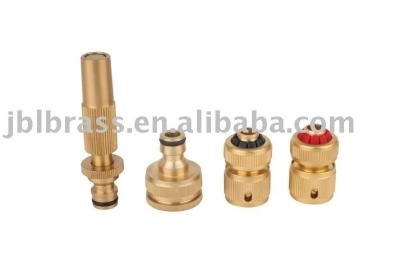 China Brass Metal Hose Pipe Connector, Garden Fitting for sale