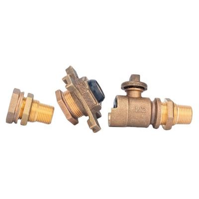 China General Classic Design High Water Pressure Wire Bathroom Accessories Water Meter Connector Fitting for sale