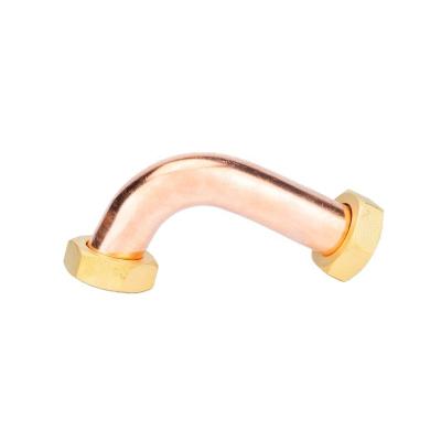 China Newest Style Gold Plated Wire Connector Elbow Compression Fitting Copper High Pressure Equal for sale