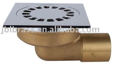 China Brass Strainer Floor Drain for sale