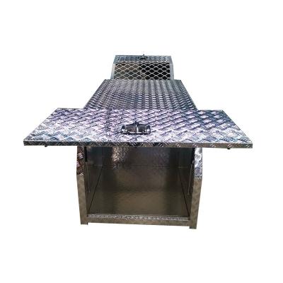 China Ute Aluminum Canopy Aluminum Dog Box Tool Box for Pickup/Truck for OEM or ODM for sale