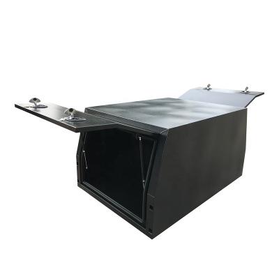 China Tool Instrument Storage Aluminum Ute Canopy Black Color With Tool Box Or Not For Ute Tray/Pickup/Truck for sale