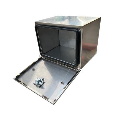 China Tool Instrument Storage Stainless Steel 304 Under Body Heavy Duty Truck Tool Box With Mirror Surface for sale