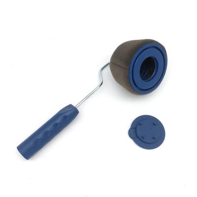 China Hot Selling Pro Wall Paint Runner Brush Roller Brush Handle Tool Part Seamless Wall Paint Roller Set for sale