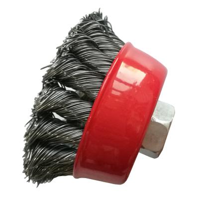 China 2020 Hot Sale Good Cleaning And Deburring Price Polishing And Removing External Metal Steel Wire Cup Brush for sale