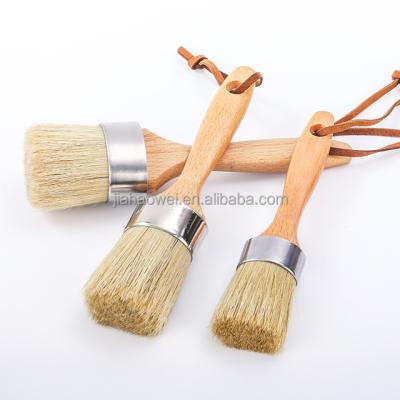 China Art Painting Hot Online Sale Boar Hair Chalk Brush Wax Brush for sale