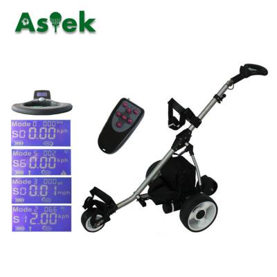 China 4 Wheel Electric Cart Golf 12V DC Remote Control Golf Cart With Adjustable Front Wheel for sale