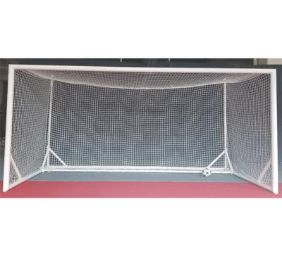 China New Aluminum Football Goal Futbol Anti-trick System Metal Football Top Aluminum Goal for sale