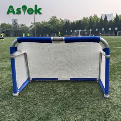 China ASTEK Aluminum Mini Soccer Goal Portable Aluminum Folding Kids Portable Soccer Goal Soccer Goal for sale