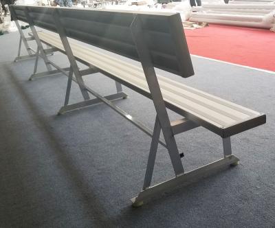 China New China sports cheap aluminum bench with good quality goods sports bench grandstand seating equipment customized for sale