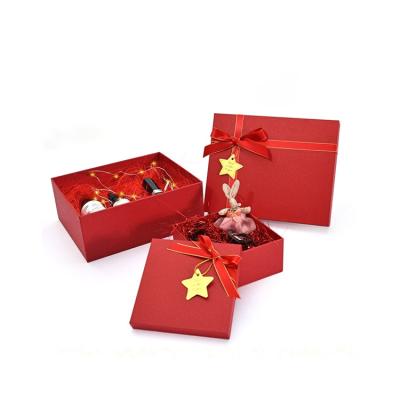 China Custom Recyclable Bowknot Gift Box Candy Paper Special Paper Wrapping Great For Wedding Favors for sale